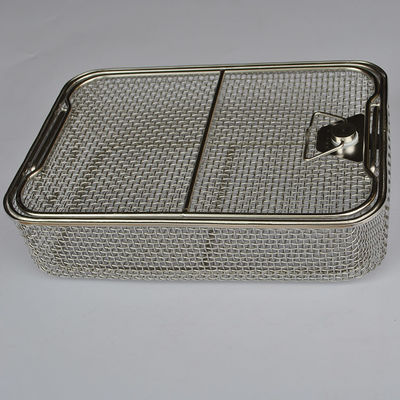 SS201 304 316 Chirurgisch Instrument Tray For Cleaning Sterilizing
